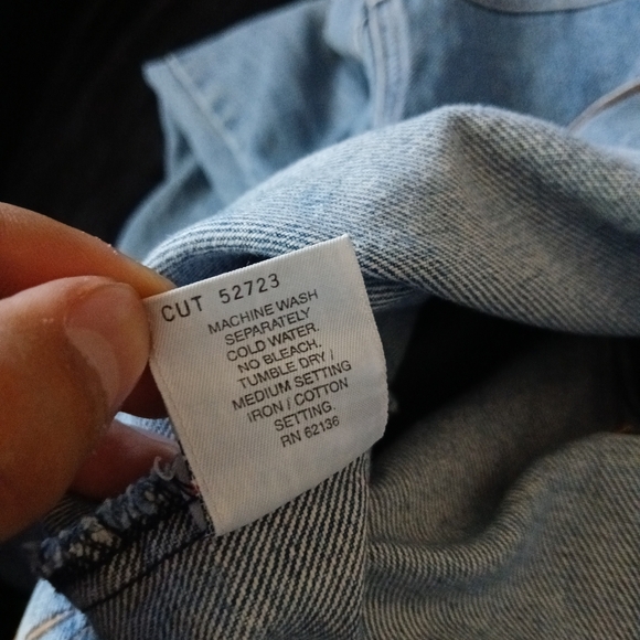 Vintage 90s Guess Denim Jacket Size Kids Medium - Picture 8 of 8